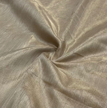 MAHESHWARI HANDWOVEN TISSUE PAIPIN SAREE